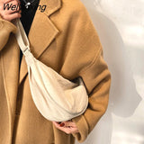 Weiyinxing Nylon Hobos Crossbody Bag for Women Designer Shoulder Bags Large Capacity Tote Lady Travel Shopper Bag Female Purses 2023
