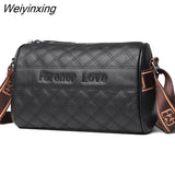 Weiyinxing Quality Solid Color Genuine Leather Women Shoulder Crossbody Bag 2023 Cow Leather Ladies Handbag Large Female Messenger Sac