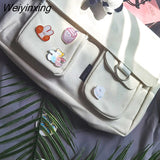 Weiyinxing Women Fashion Shoulder Bags Multifunction Canvas Crossbody Bag Retro Handbags Travel Shoulder Messenger Bags Leisure Package