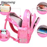 Weiyinxing Big Capacity Children School Bags For Teenagers Girls Backpack Waterproof Durable And Breathable School Backpack Mochila
