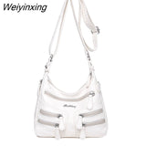 Weiyinxing Quality Soft Leathe Women Handbags Women's Bag Designer Fashion Women Shoulder Bag Luxury Female Messenger Bag Ladies Totes