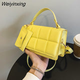 Weiyinxing Women's Fashion Bags 2023 Trend Brands Replica Pu Leather Female Small Flap Messenger Shoulder Crossbody Bag Purses and Handbags