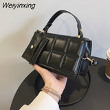 Weiyinxing Women's Fashion Bags 2023 Trend Brands Replica Pu Leather Female Small Flap Messenger Shoulder Crossbody Bag Purses and Handbags