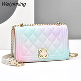 Weiyinxing Handbags Women Bags Designer Female Messenger Bag Clutches Shoulder Crossbody Bags Designer Bags Famous Brand Women Bags