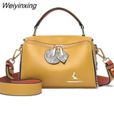 Weiyinxing PU Leather Women Shoulder Bag High Quality Handbag Designer High Capacity Ladies Crossbody Bag Fashion Fashion Tote Bags