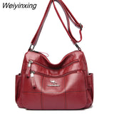 Weiyinxing Handbags Women Bag Designer Crossbody Large Capacity Female Shoulder Bag Fashion Brand Soft Ladies Leather Messenger Bags