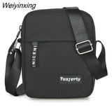 Weiyinxing Mini Crossbody Bag Small Men's Shoulder Bag Men Diagonal Small Backpack Light Messenger Phone Bag Boy Fanny Chest Pack