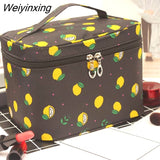Weiyinxing Women Cosmetics Makeup Bag Large Capacity Toilet Travel Bag Organizer Boxes Zipper Bag Beauty Makeup Pouch Waterproof