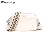 Weiyinxing Genuine Leather Women Handbags Fashion Luxury Brand Small Shoulder Bags High Quality Soft Cowhide Female Messenger Bag Sac