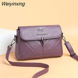 Weiyinxing Female Square Tote bag 2023 Fashion New High quality PU Leather Women's Designer Handbag Travel Shoulder Messenger Bag