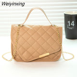 Weiyinxing Messenger Bag for Women Luxury Embroidery Handbags Female Cosmetic Bag Fashion Chain Ladies Crossbody Shoulder Bags