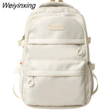 Weiyinxing Female Male High Capacity College Backpack Girl Boy School Bag Lady Men Laptop Student Packet Fashion Women Travel Book Bag