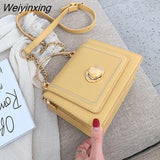 Weiyinxing Leather Handbags for Women Handle Bag Ladies Phone Purses Underarm Crossbody Bags Shoulder Bag Messenger Female Totes