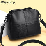 Weiyinxing Designer Handbags Women Shoulder Crossbody Bags PU Leather Ladies Messenger Bags Retro Small Handbags Bags for Women