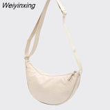 Weiyinxing Nylon Hobos Crossbody Bag for Women Designer Shoulder Bags Large Capacity Tote Lady Travel Shopper Bag Female Purses 2023