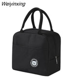 Weiyinxing Bags Portable Zipper Thermal Bag Lunch Bag For Women Portable Fridge Bag Lunch Box Tote Thermal Food Door Bag