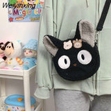 Weiyinxing Cute Plush Messenger Bag Female Shoulder Bags Retro Girl Bag Student Cute Mini Messenger Bag Autumn And Winter Plush Bag