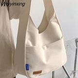 Weiyinxing Design Versatile Bag College Student Class Single Shoulder Bags Large Capacity Tote Bag 0409