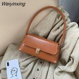 Weiyinxing Bag Women's Bag 2023 French Niche Bag Western Style New Trendy Fashion Portable All-match Ins Shoulder Bag Handbags 911