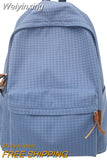 Weiyinxing Women Men Nylon Waterproof College Backpack Fashion Ladies Male Travel Book School Bag Girl Backpack Female Laptop Student