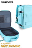 Weiyinxing Women's Travel Backpack Large Capacity Airplane Multi-Function Luggage Lightweight Waterproof Notebook Bagpacks Women Sports Bag
