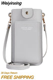 Weiyinxing Women Girls Cell Phone Purse Small Crossbody Bags Messenger Handbags Credit Card Holder Wallet