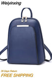 Weiyinxing backpack women 2023 new fashion trend student backpack large capacity portable backpack women