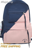 Weiyinxing Female Travel Waterproof Book Bag New Men Nylon Laptop Cool Male Women College Backpack Fashion Girl Boy School Bag Student