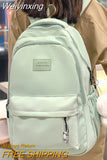 Weiyinxing Female Fashion Lady High Capacity Waterproof College Backpack Trendy Women Laptop School Bags Cute Girl Travel Book Bag Cool