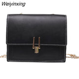 Weiyinxing Small Flap Crossbody Bags for Women 2023 Summer PU Leather Shoulder Messenger Bag for Girl Handbag Bolsas