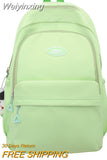 Weiyinxing Women Red Lady Waterproof Cute Laptop New Book Bag Girl Kawaii Nylon School Backpack Fashion Female Travel College Backpack Cool