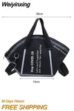 Weiyinxing Bag With Shoulder Strap Ladies Shopping Bags Unique Design Trendy Female Bags Money Storage Tote Size Small SizeL