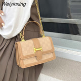 Weiyinxing for Women Trendy Fashion Simple Shoulder Messenger Bag Casual Small Square Bag Trend Designer Bags Luxury