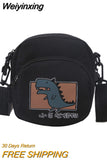 Weiyinxing Casual Small Bags Womens Cartoon Crossbody Bags for Women Girls Small Shoulder Bag Bolso Mujer Ladies Purses Bags Handbags