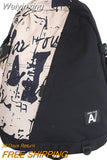 Weiyinxing Capacity Men Graffiti Backpack Camouflage Laptop Book Boy School Bag Female Fashion Women Cool Student Backpack Male Travel