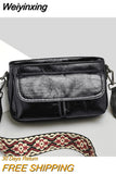 Weiyinxing Fashion Bags Shoulder Crossbody Bags for Women 2023 Brand Leather Ladies Designr Handbags Trend Messenger Bags Sac A Main