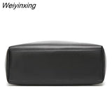 Weiyinxing New Style Women Bag Handbag Casual Shoulder Bag PU Leather Bag Retro Classic Bag Black Brown Designer Female Bag