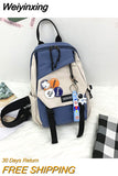 Weiyinxing Bag Female Cross Body Bag Sports Student Shoulder Bag Casual Male Cross Body Bag Japanese Small Backpack