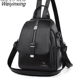 Weiyinxing Women Backpack Designer high quality Leather Women Bag Fashion School Bags Multifunction Large Capacity Travel Backpacks mochila