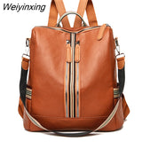 Weiyinxing School Bags For Teenage Girls Shoulder Bag Travel BackPack Mochila New Fashion Backpack Women Genuine Leather Backpacks