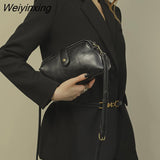 Weiyinxing YIDE 2023 New Arrival Women Bag Messenger Bag Pu Leather Winter Women Shoulder Bag Fashion Luxury Retro Ladies Phone Bags