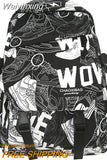 Weiyinxing Male Women Waterproof Nylon Cartoon College Backpack Girl Boy Printing Laptop Female Men Travel Book Lady School Bag New