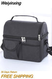 Weiyinxing Bag Reusable Insulated Thermal Bag Women Men Multifunctional 8L Cooler and Warm Keeping Lunch Box Leakproof Waterproof