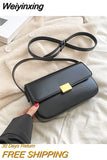 Weiyinxing Small Square Bags for Women Fashion Shoulder Crossbody Bag Luxury Burgundy Handbags High Quality PU Leather Clutch Bags