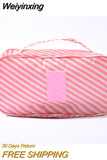 Weiyinxing New Travel Bra Bag Underwear Organizer Bag Cosmetic Daily Toiletries Storage Bag Women's High Quality Wash Case Bag