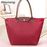 Weiyinxing capacity ladies shoulder bag Oxford cloth waterproof portable nylon shoulder bag Mommy bag