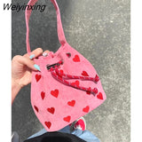 Weiyinxing Summer Flowers Cute Messenger Bag Shoulder Bag Small Bag Commuter Bag Small Bag Coin Purse Fashion Tote Bag Satchels