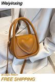 Weiyinxing Bag Fashion Trends 2023 Luxury Designer Handbag Heart Crossbody Shoulder Bag Leather Ladies Tote Shopper Bags Bolso Mujer