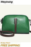 Weiyinxing Women Bag Genuine Leather Shoulder Bags Quality Messenger Female Vintage Handbags Middle Aged Women Gift Simple Pack Designer