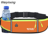 Weiyinxing Sports Waist Bag for Women Men Gym Belt Bag High Elastic Oxford Cloth Waterproof Waist Pack Cycling Phone Earphone Bags